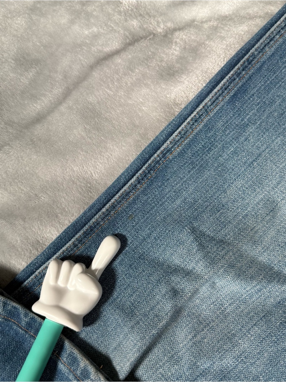 Vintage Wrangler Straight Leg Jeans Mens 34x33 (Estimated) Faded Wash 80s - Picture 2 of 12